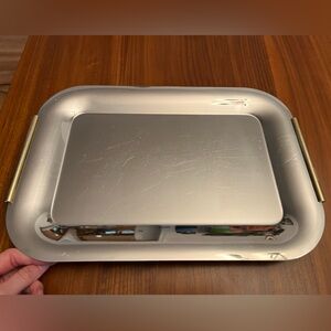 MCM Summit Italy stainless serving tray.